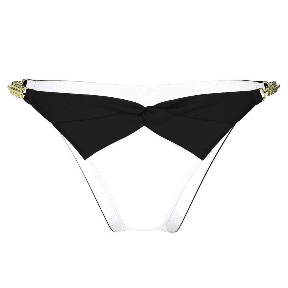 Victoria’s Secret Black and White Bikini BOTTOM